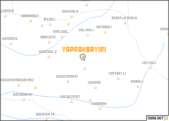 map of Yaprakbayırı