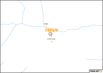 map of Yapuik