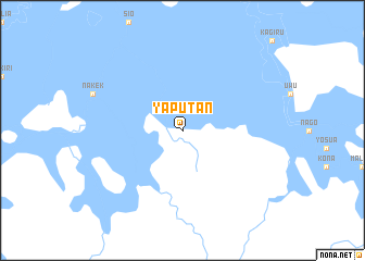 map of Yaputan