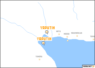 map of Yaputih