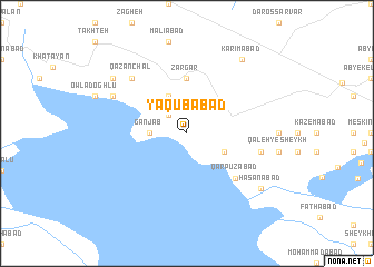 map of Ya‘qūbābād