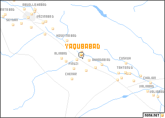 map of Ya‘qūbābād