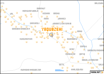 map of Ya‘qūb Zehī