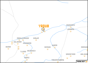 map of Yāqūb