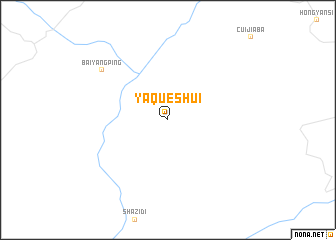 map of Yaqueshui