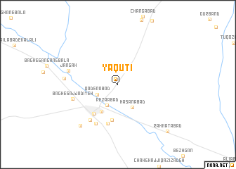 map of Yāqūtī