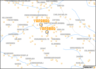 map of Yārābād