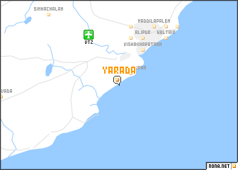 map of Yārāda