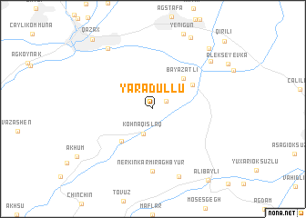 map of Yaradullu