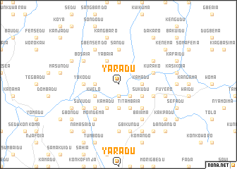 map of Yaradu