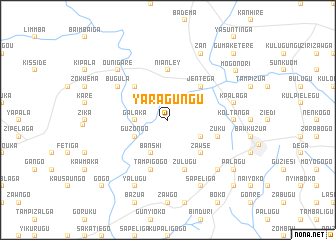 map of Yaragungu