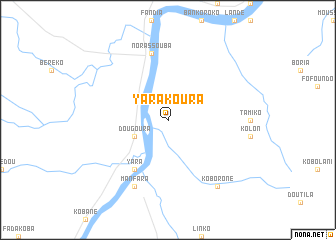 map of Yarakoura