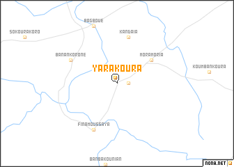 map of Yarakoura