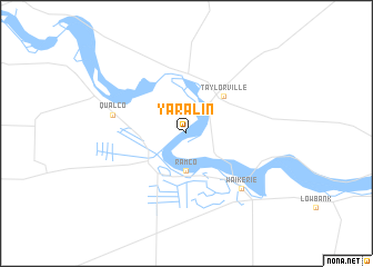 map of Yaralin