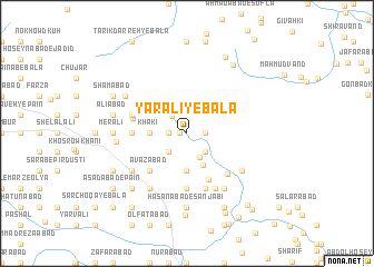 map of Yār‘alī-ye Bālā