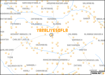 map of Yār‘alī-ye Soflá