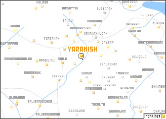 map of Yāramish