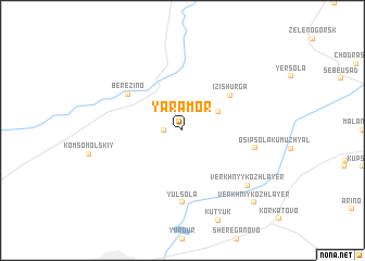 map of Yaramor