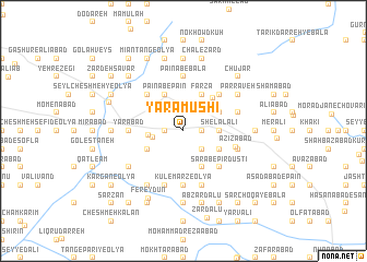 map of Yārāmūshī