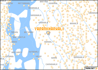 map of Yāran Kharwāli