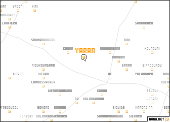 map of Yaran
