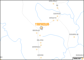 map of Yaraoua