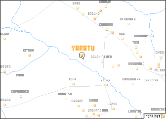 map of Yaratu