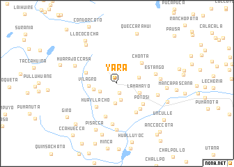 map of Yara