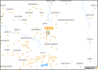 map of Yāra