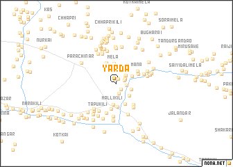 map of Yarda