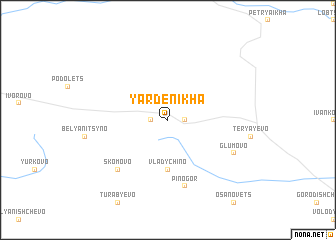 map of Yardenikha