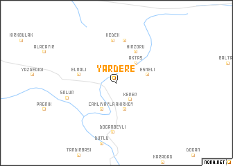 map of Yardere