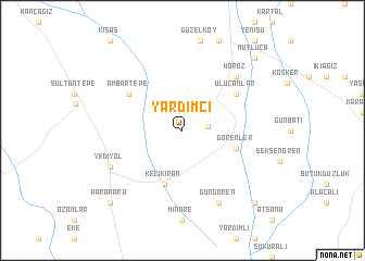 map of Yardımcı