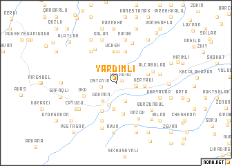map of Yardımlı