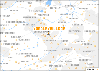 map of Yardley Village