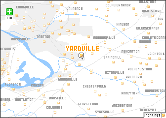 map of Yardville