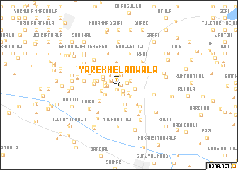 map of Yāre Khelānwāla