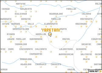 map of Yaretani