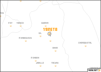 map of Yareta