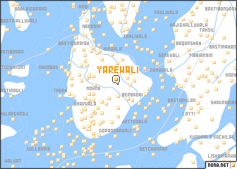 map of Yārewāli