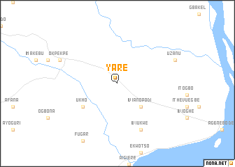 map of Yare