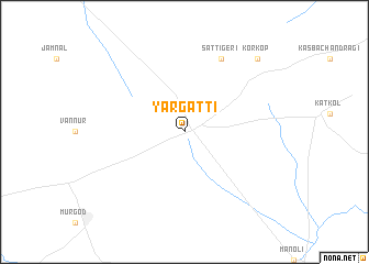 map of Yargatti