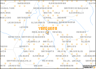 map of Yargüera