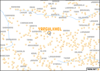 map of Yargul Khel