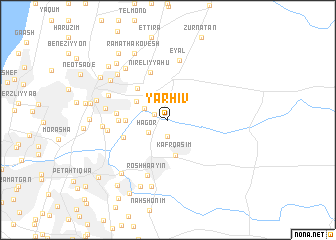 map of Yarẖiv