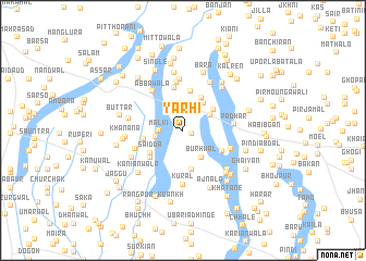 map of Yārhi