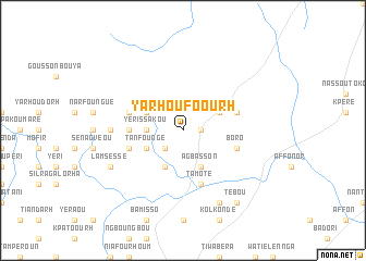 map of Yarhoufoourh