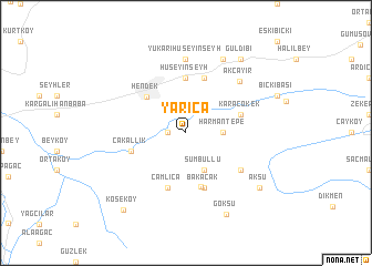 map of Yarıca