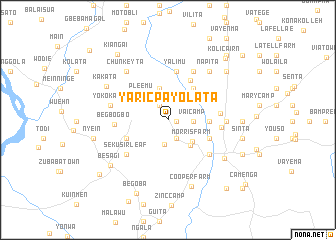 map of Yaric Payolata