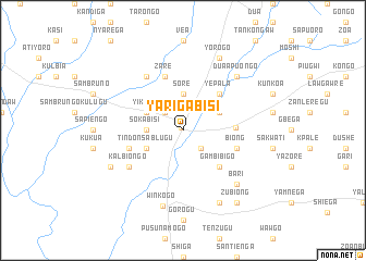 map of Yarigabisi